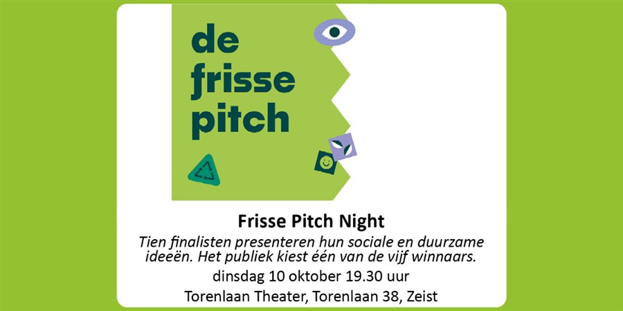 Bericht 10/10: Frisse Pitch Night bekijken